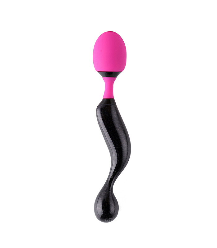 Symphony Wand masajeador diez poderoso gran vibradores de silicona para las mujeres clítoris estimular femmle g-spot