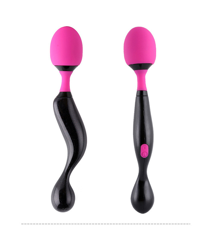 Symphony Wand masajeador diez poderoso gran vibradores de silicona para las mujeres clítoris estimular femmle g-spot