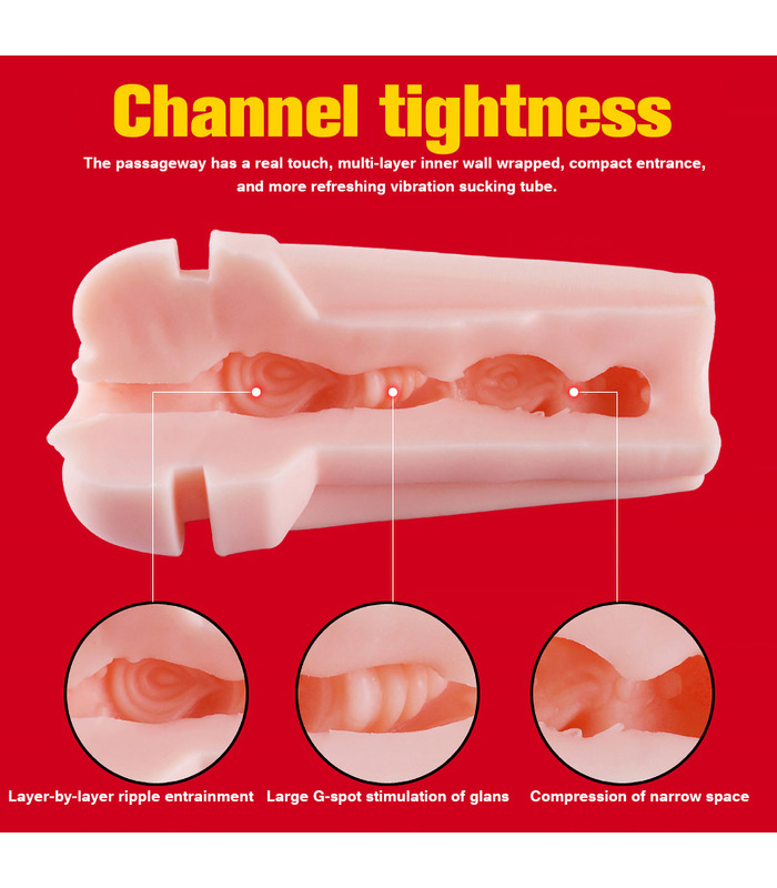 Atemberaubende Segelboot Remote Control Grip Männlichen Masturbator Vibrating