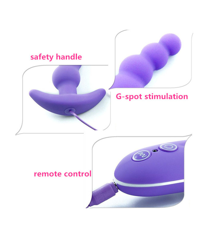 Aphrodisia-Perlen-Stil 10 Modi Vibrating Anal Plug