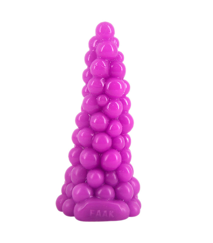 FAAK Grapes Beads Cone Anal Plugs Sex Toys Soft