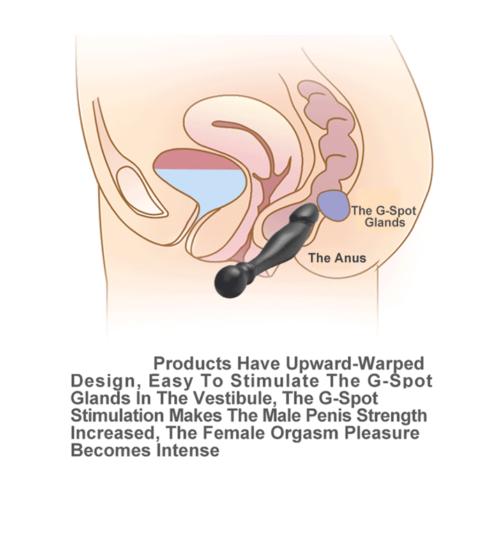 Double-ended Round Head Curve Anal Plugs Toys