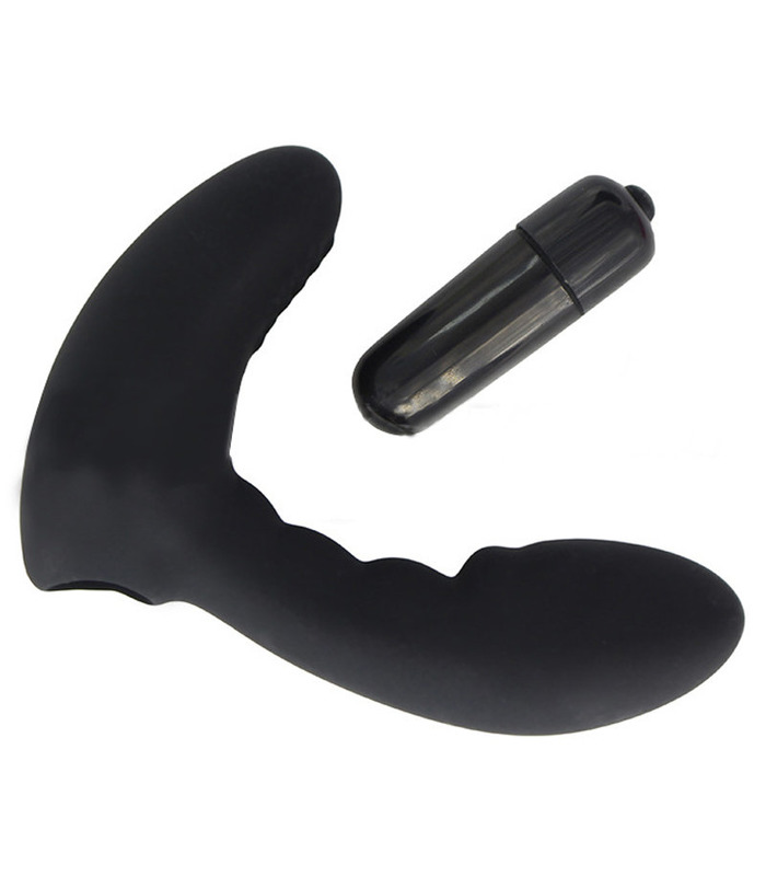 Silikon Vibrierende Prostata Massager Butt-Plug