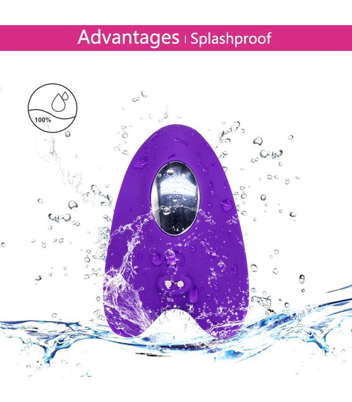 EBBY Wearable Clitoral Massager Lipstick Shape Remote Control Vibrator