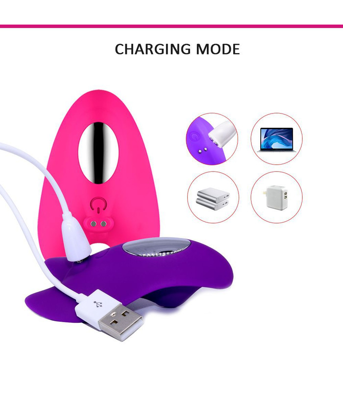 EBBY Wearable Clitoral Massager Lipstick Shape Remote Control Vibrator