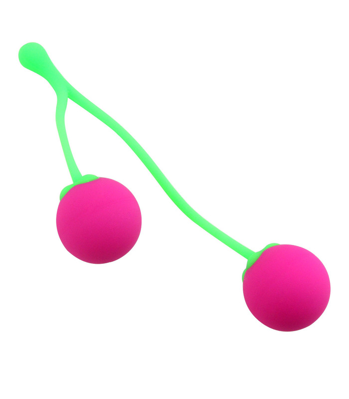 Kirsche-Imitation Vagina Vertraglich Kegel-Ball - Rosa