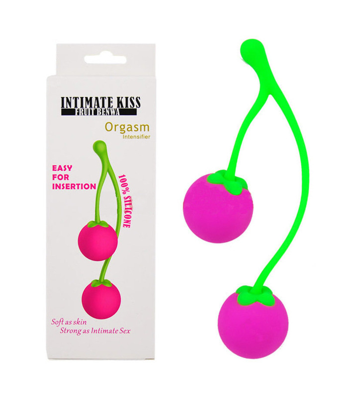 Kirsche-Imitation Vagina Vertraglich Kegel-Ball - Rosa