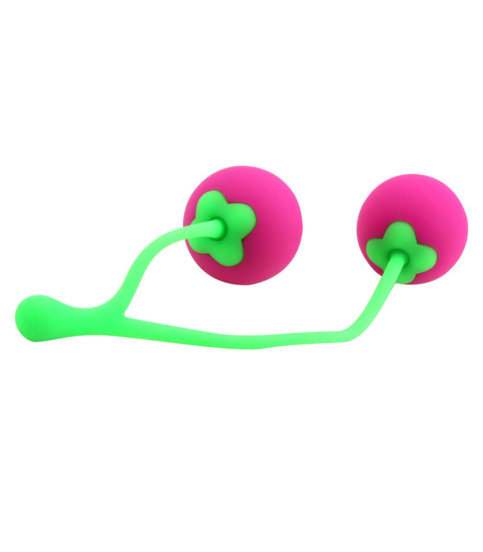 Kirsche-Imitation Vagina Vertraglich Kegel-Ball - Rosa