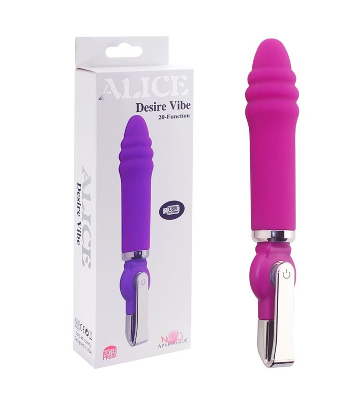 Aphrodisia Desire Spiral Head 20 Mode G Spot Vibrator