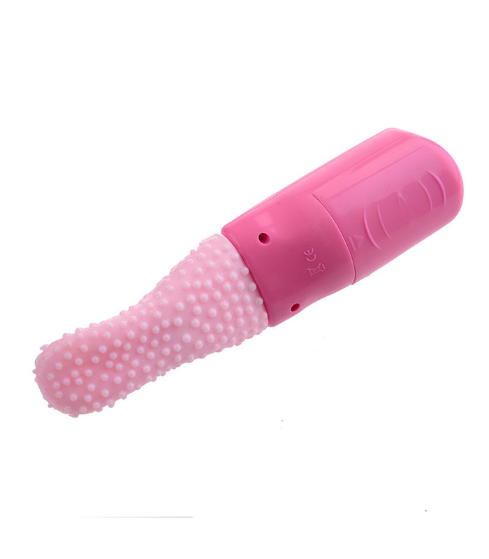 Lifelike Tongue Vagina Clitoris Oral Sex Toys Egg Vibrator Female Masturbation - Pink