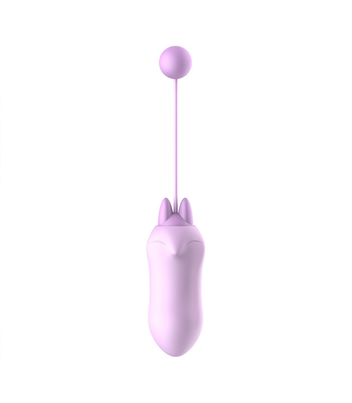Wireless Remote Control Vibrator Love Egg Fox Tail Design Multiple Frequencies