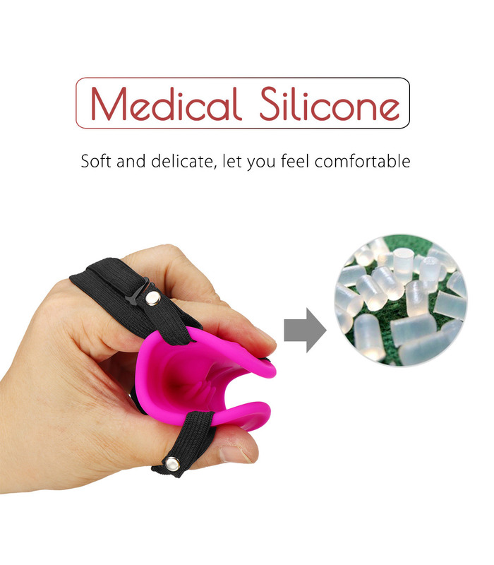 Shaking Flower Wearable Clit Vibrator Invisible Pants Strong Stimulation