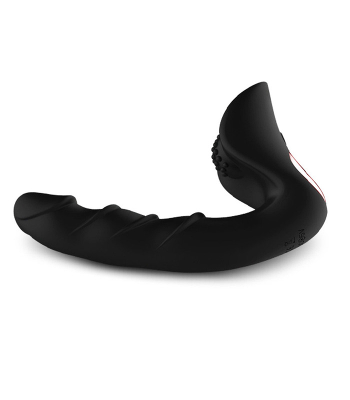 Mann Nuo Keyes Dildo Drahtlose Vibrierende Prostata-Anal-Spielzeug - Schwarz