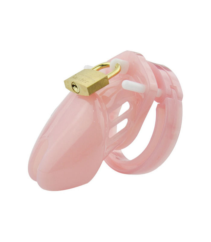 Breathable Male Chastity Cage Penis Locking Jail with Lock and Key