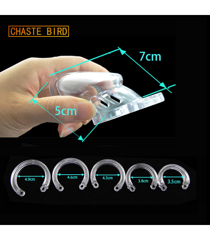 Breathable Male Chastity Cage Penis Locking Jail with Lock and Key