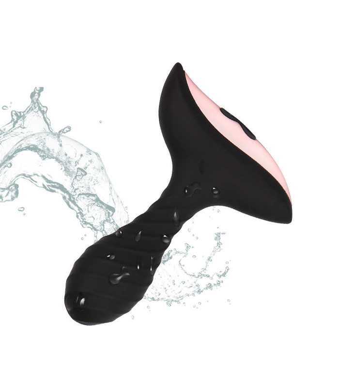 Lovehoney Aufladbarer 10 Funktion Silikon-Prostata-Massager - Schwarz