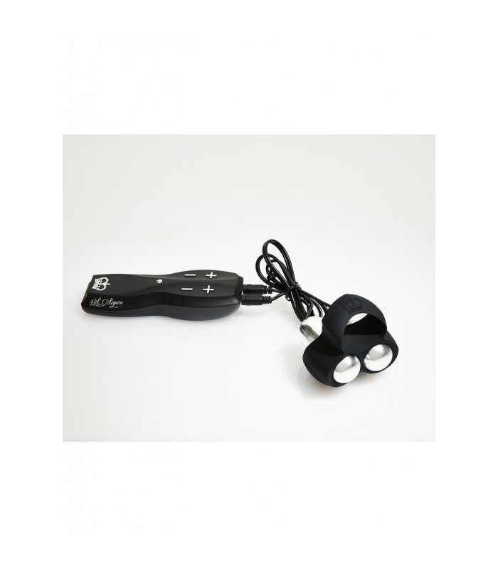 JETT Guybrator Ring  customizable vibrator with two unique bullets—one offering a treble vibration