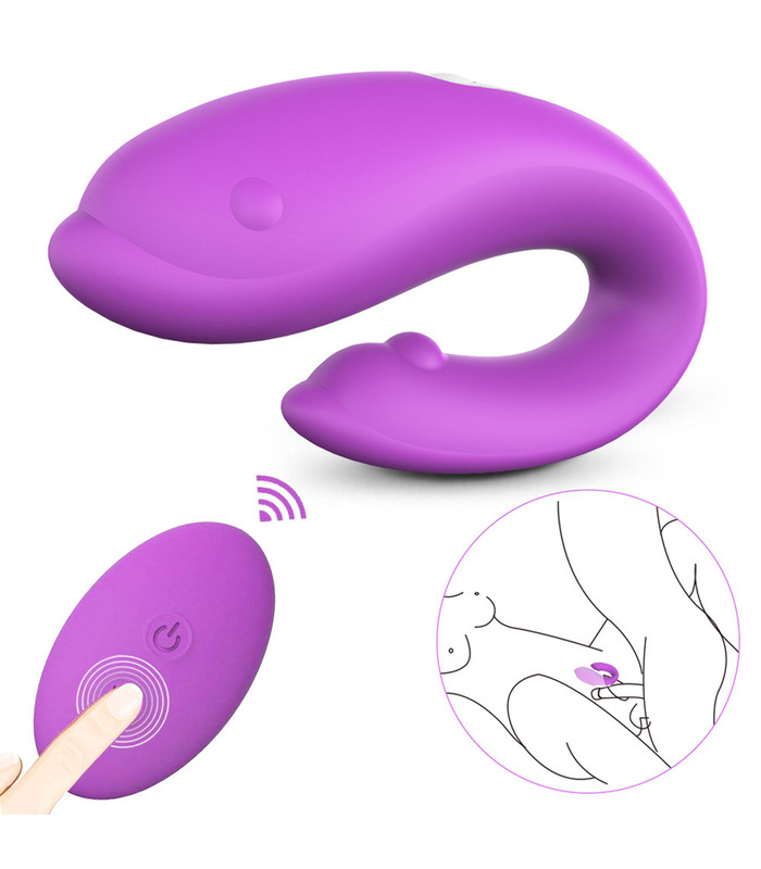 Wireless Remote Control Vibrator Tragbar-Vibrator-Klitoris-Massage Sex-Spielzeug für Paare
