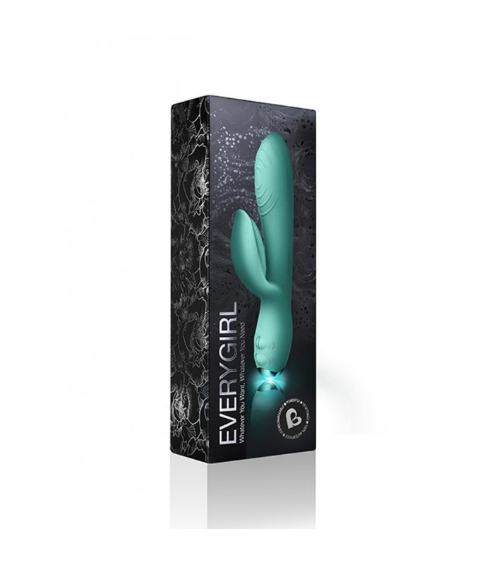 EveryGirl Rabbit Vibrator Light up your love life mit einer stilisierten Silikon-doppelt-so-schön-vibrator, dessen zierliche