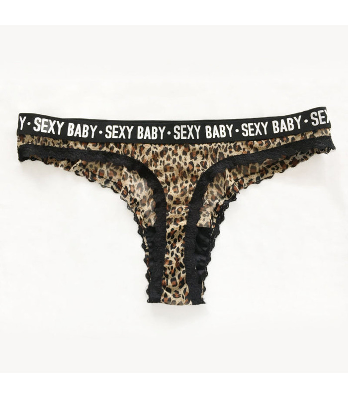 Weiblich Doppel-Erotik-Elastische Verführt Unterwäsche G-String Sexy Dessous für Frauen