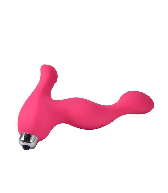 Easy-Control-Anal-Spielzeug Angehoben Teilchen Prostata-und Perineum-Stimulation - Rose