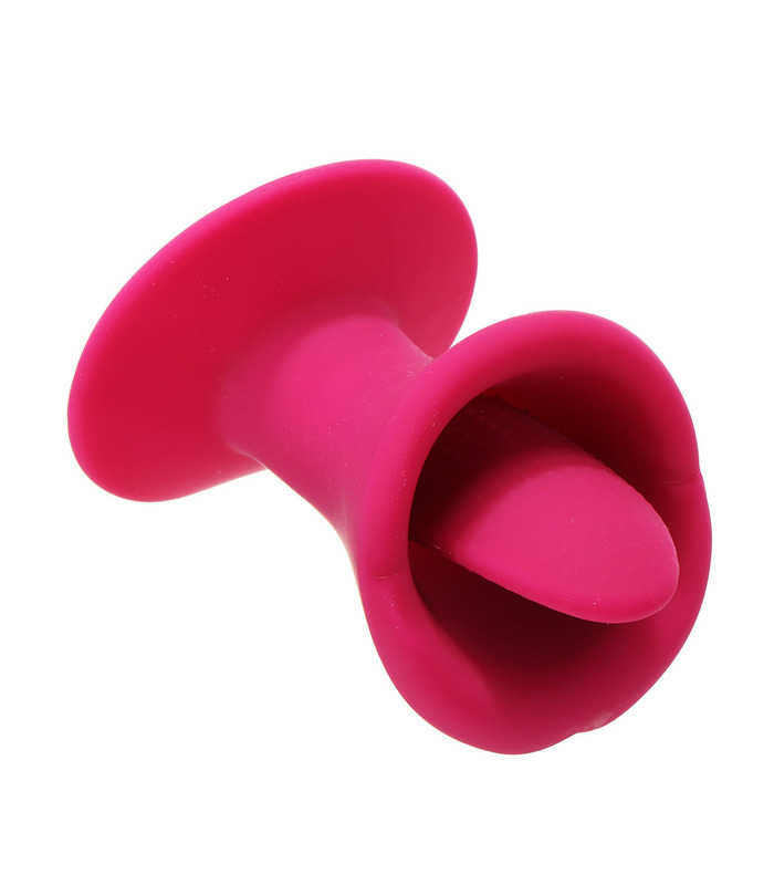 Lecken Der Zunge Wiederaufladbare Fernbedienung Vibrator