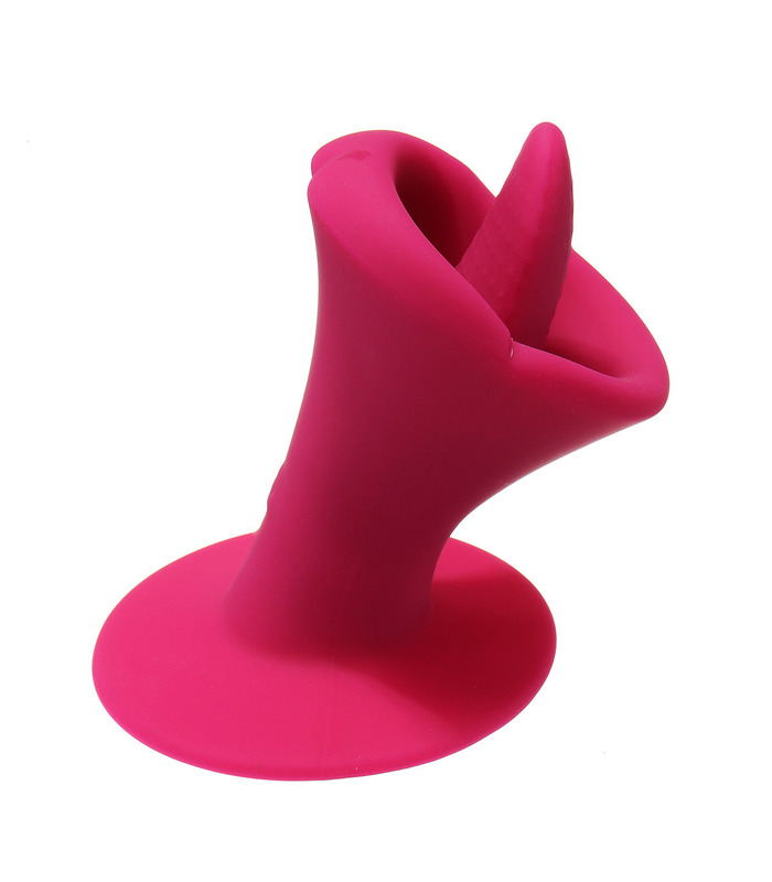 Licking Tongue Rechargeable Remote Control Vibrator