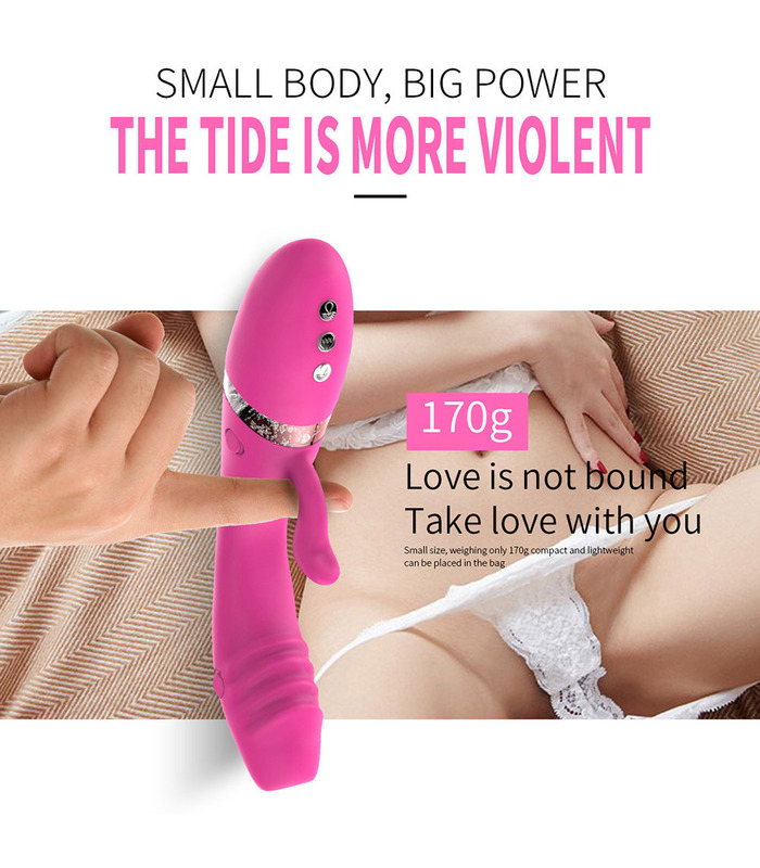 Dildos Kopf Clit Saugen Vibratoren, Stimulatoren Female Masturbation Pleasure - Rot