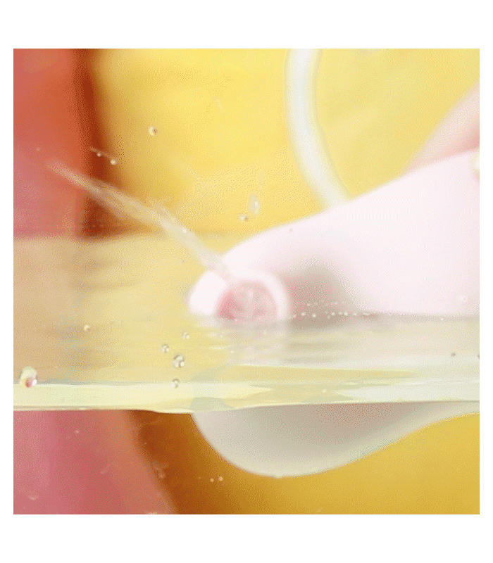 Clitoral Suction Vibrator Clit Massage Sucking Simulation Rechargeable Sex Toys for Women - Pink