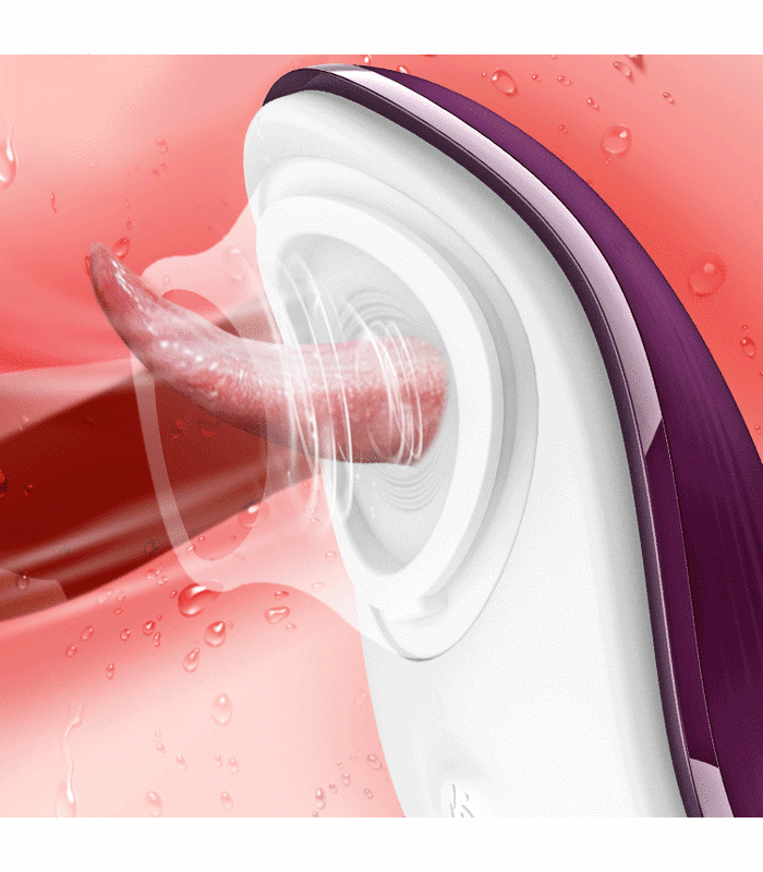 Zunge Clit Tickler Vibrator Nipple Sucker Weibliche Masturbation G-Punkt-Massage Sex-Spielzeug für Frauen