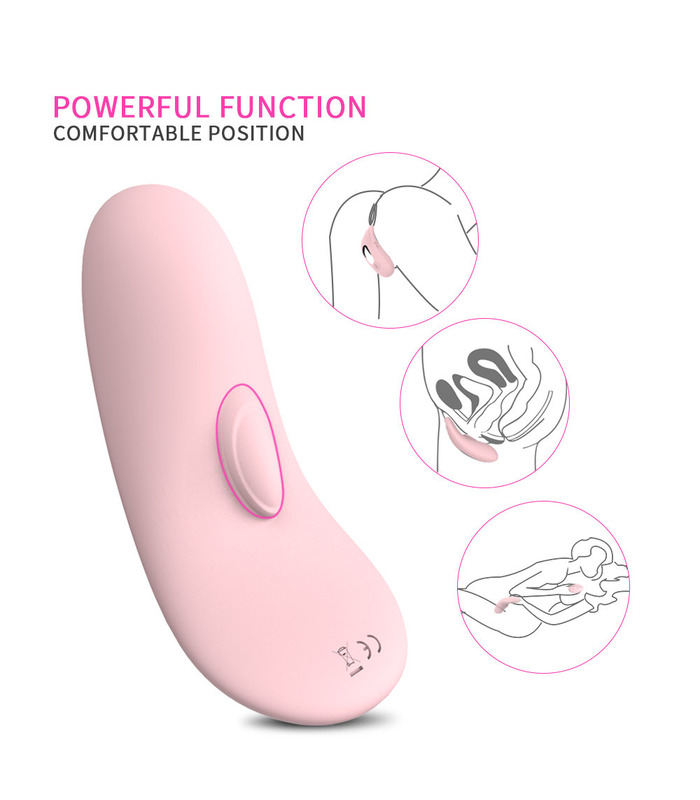 Wireless Remote Clit Vibrartor mit Geringem Rauschen Wasserdichte Unsichtbare Weibliche Sex-Spielzeug Erwachsenen-Spielzeug -