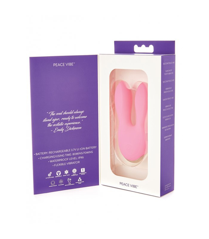 Peace Vibrator shallow penetration as well as body massage