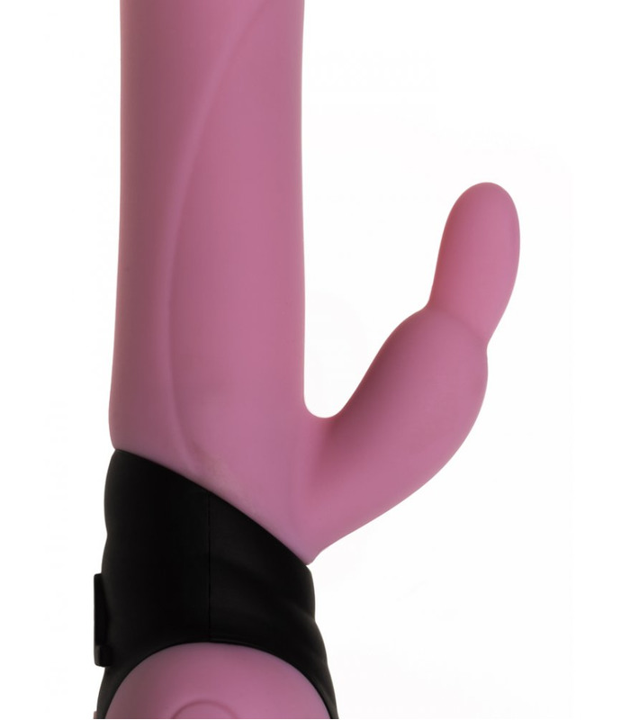 Mini Bonnie G-Spot potente vibrador de conejo rampante diez funciones rotación ondulada completo masajeador vaginal