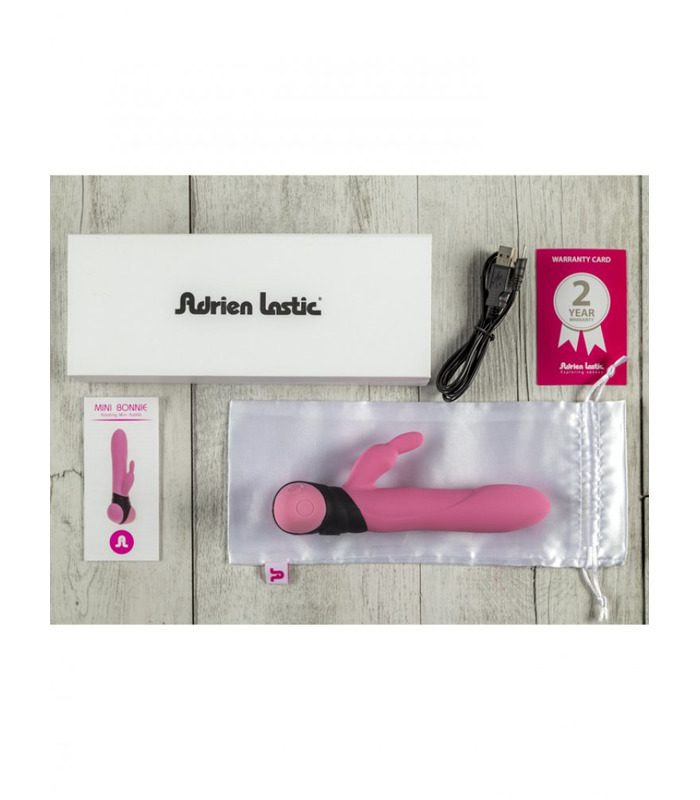 Mini Bonnie G-Punkt potente vibrador de conejo rampante diez funciones rotación ondulada completo masajeador vaginal