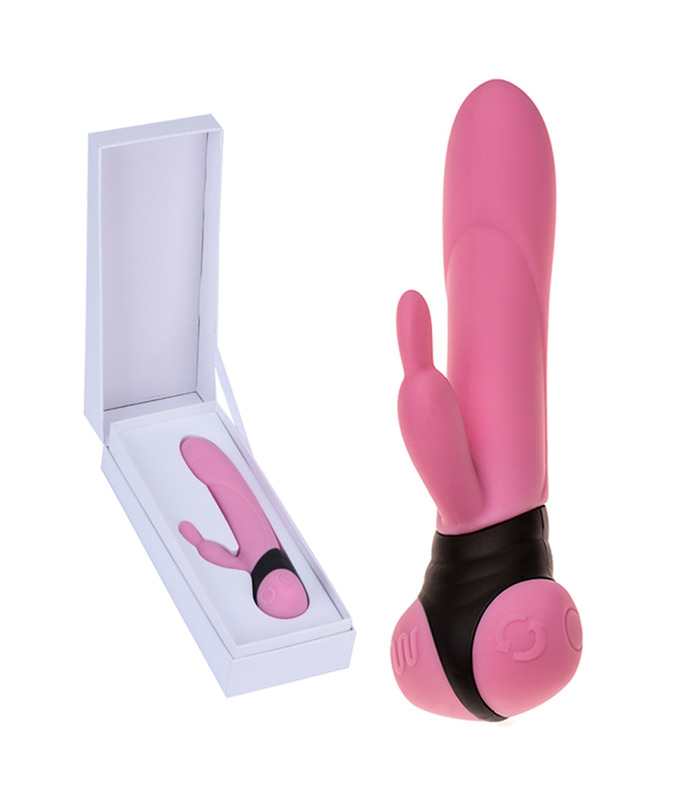Mini Bonnie G-Punkt potente vibrador de conejo rampante diez funciones rotación ondulada completo masajeador vaginal