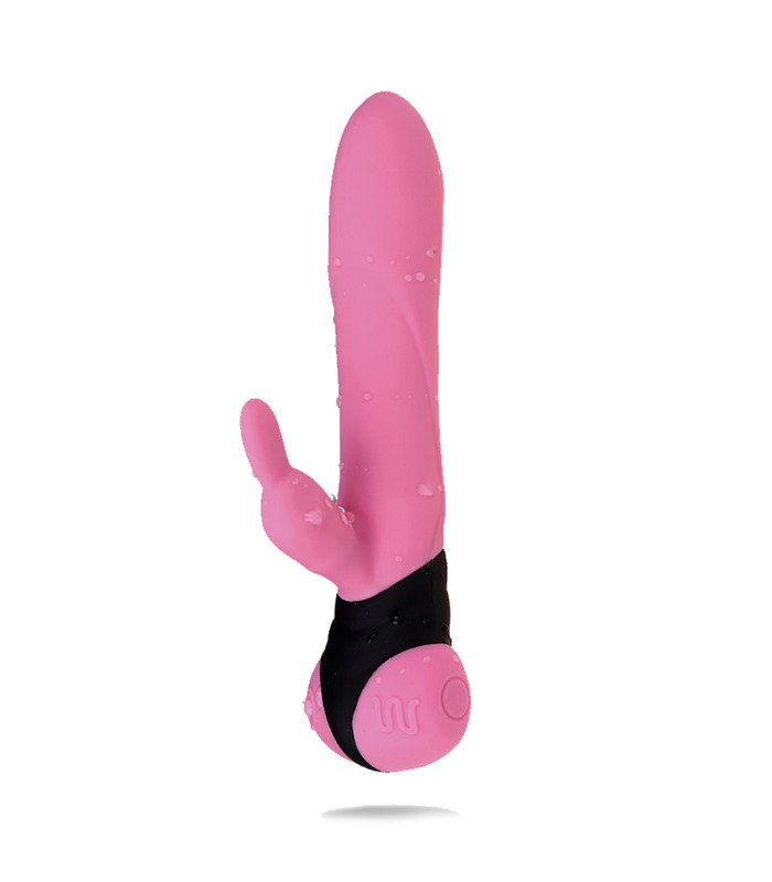 Mini Bonnie G-Punkt potente vibrador de conejo rampante diez funciones rotación ondulada completo masajeador vaginal