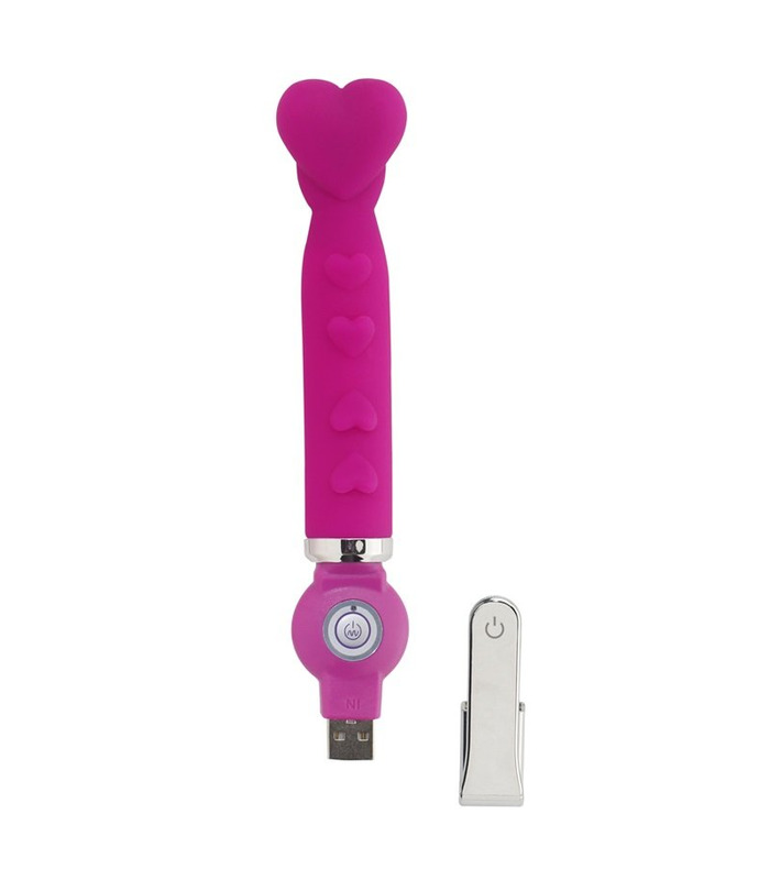Aphrodisia Heart Shaped 20 Modes G-Spot Vibrator