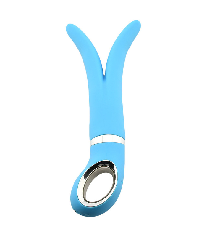 Y-Form Klitoris-Vibrator-Vagina-Penetration Und G-Punkt Massage Sex-Spielzeug, Spiele Für Erwachsene