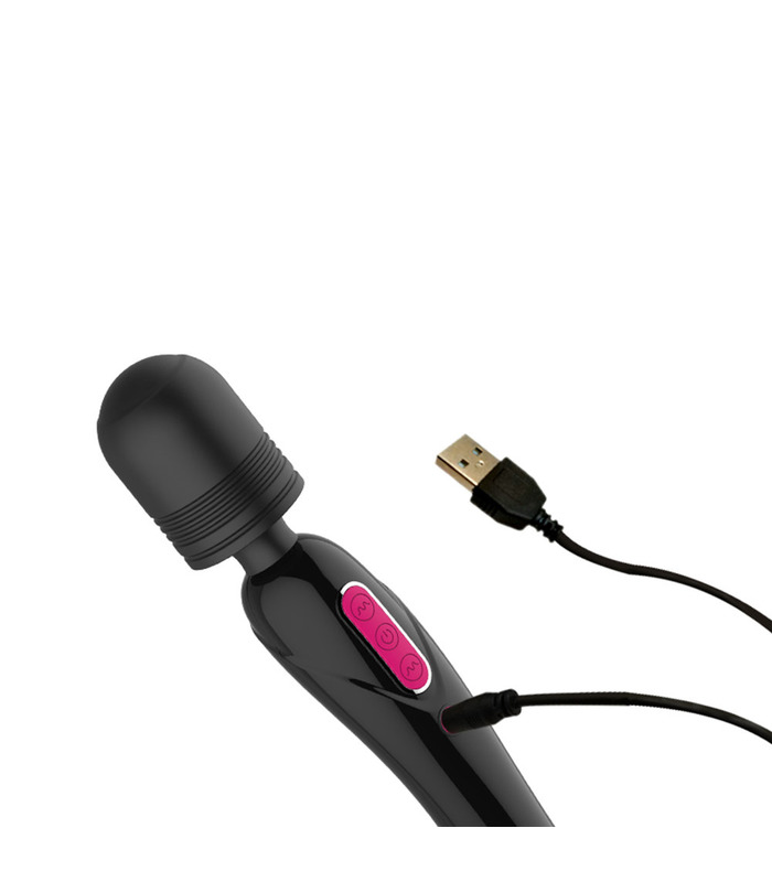 LILO Doppel-Kopf Drehen AV-Zauberstab Klitoris Vibratoren Biegbar Wasserdicht