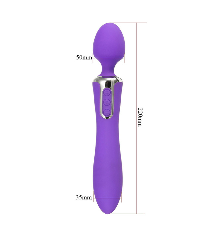 Leten Dual Head Intelligent Clit Vibrators Massager Waterproof Rechargeable