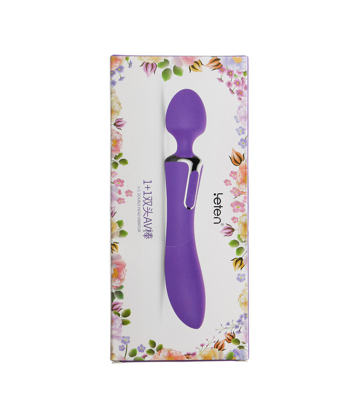 Leten Dual Head Intelligent Clit Vibrators Massager Waterproof Rechargeable