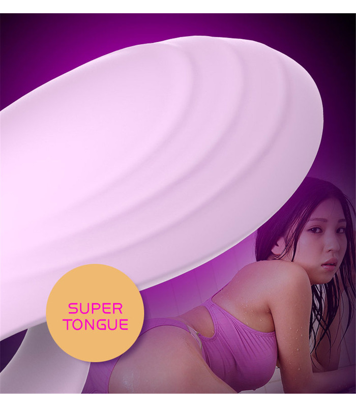 Leten Mini Finger Ring Vibrators Female Masturbator Elastic Stimulator - Pink