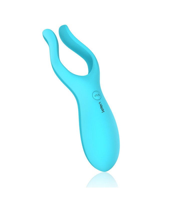 Multifunktions-Vibrator Unisex Sex Spielzeug Wasserdicht Erwachsenen-Spielzeug Klitoris-Massager Masturbation - Blau