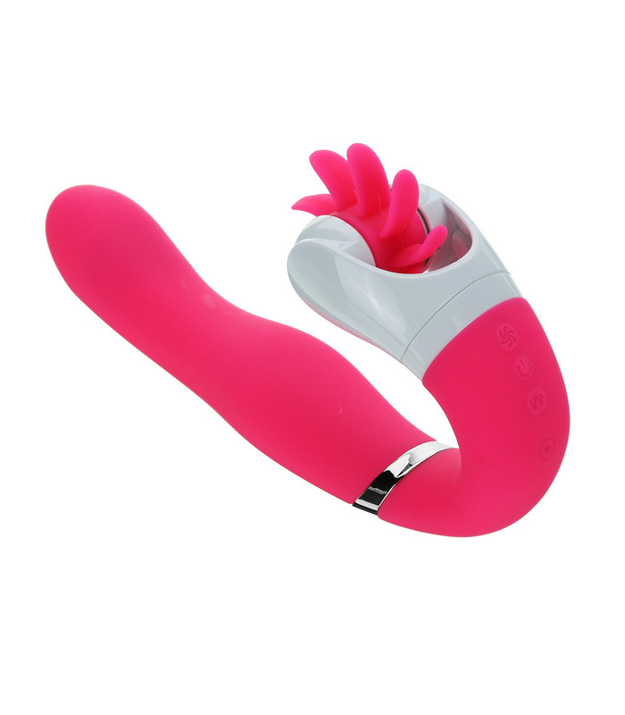 Heating Rotation Licking Tougue Kiss Clitoral G-spot Vibrators 12 Modes