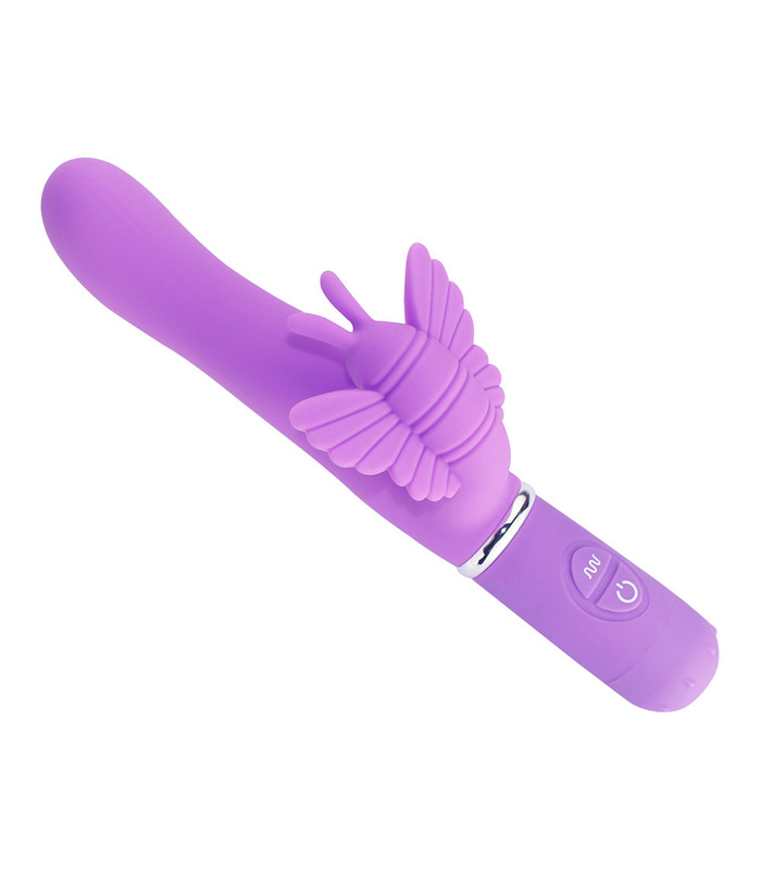 SEXTHROB 30 Modes G-Spot Clit Butterfly Vibrator