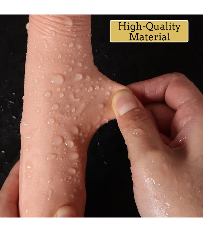 Wireless remote control telescopic dildo vibrator usb charging heated dildos for women soft dildo big realistic penis large dick