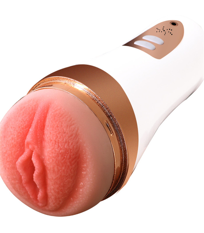 3D Pussy Rotieren Stimme Masturbation Saugnapf Männer Masturbatoren