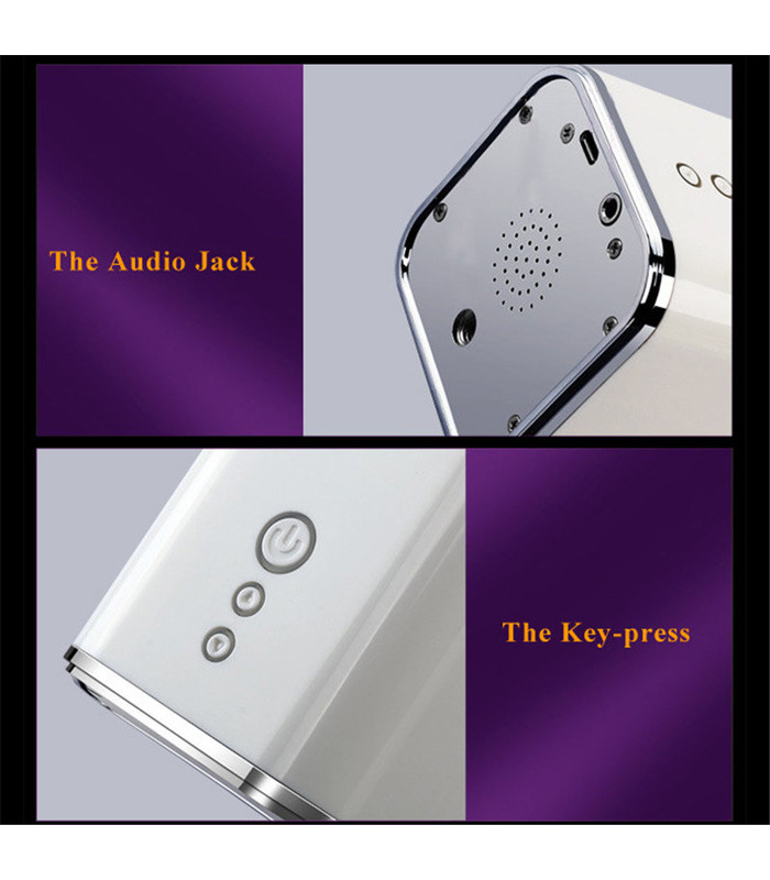 Intelligente Stimme-interaktive Stöhnen, Vibrieren Hands-free Männliche Masturbation - Weiß