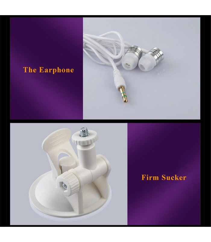 Intelligente Stimme-interaktive Stöhnen, Vibrieren Hands-free Männliche Masturbation - Weiß