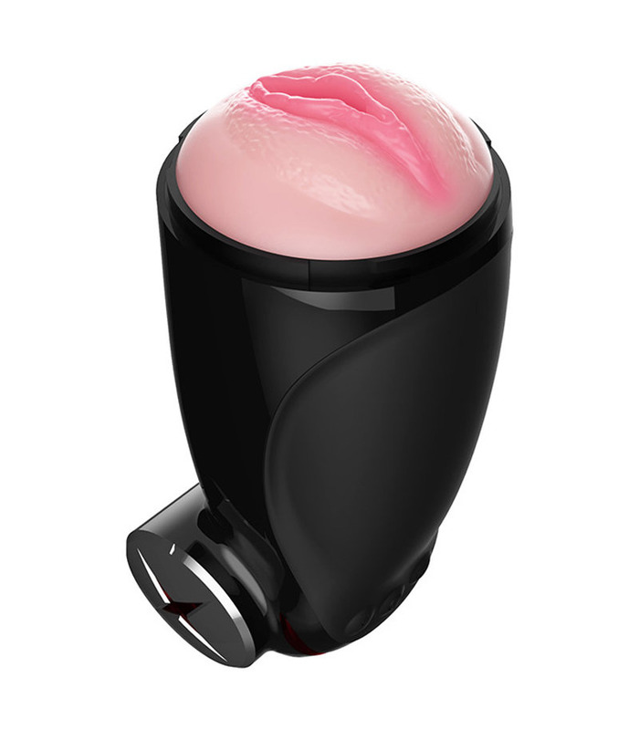 Smart Induction Interaktive Extrusion Männlichen Masturbator Intelligente Sexuellen Stöhnen Sex Toys von Dibe - Schwarz